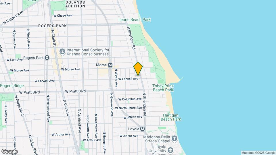 6900 N Sheridan Rd, Unit 3W Map and Location Details