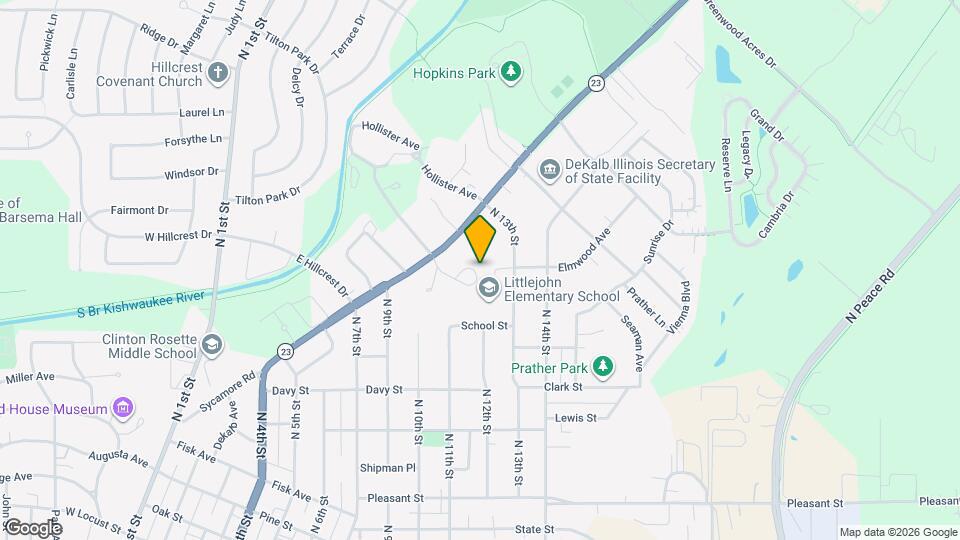 172 Oak Dr Map and Location Details