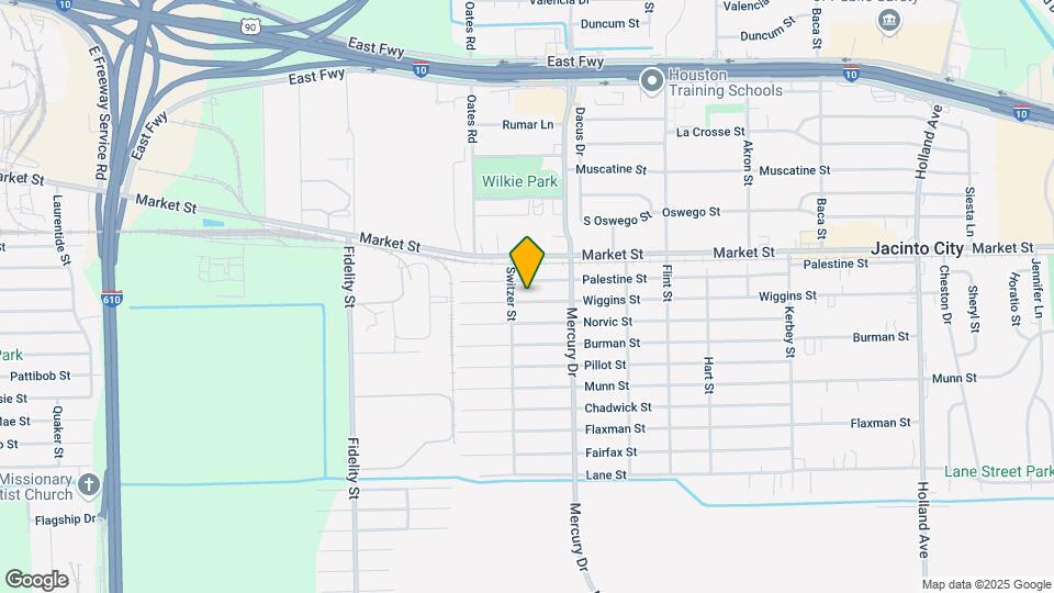 10209 Wiggins St Map and Location Details