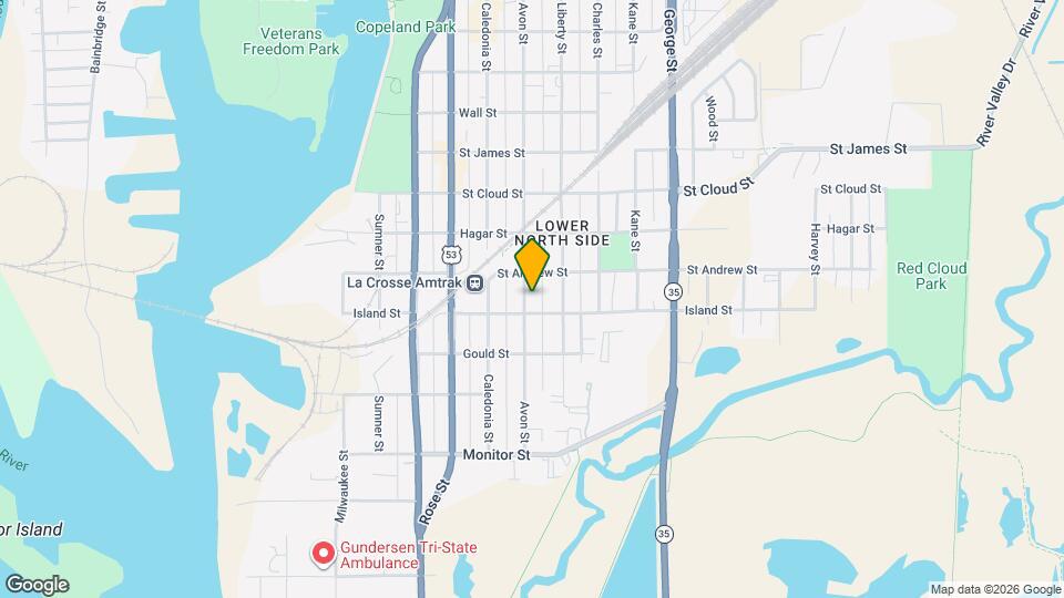 512 Avon St Map and Location Details