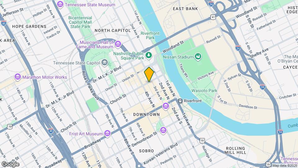 The Lofts at the Exchange Mapa y Detalles de la Ubicación