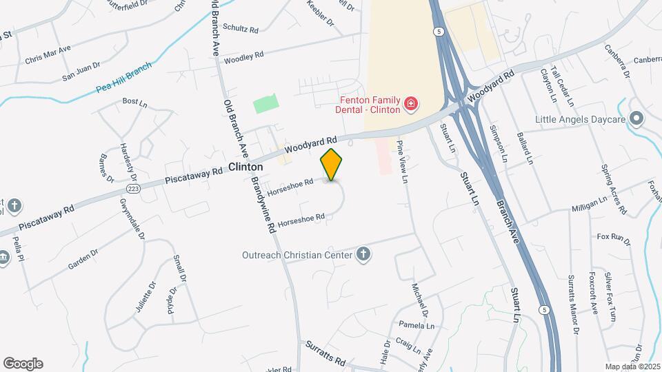 6503 Horseshoe Rd Map and Location Details