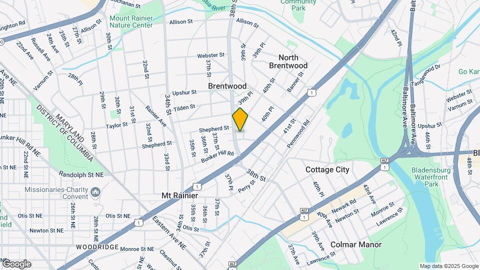 Brentwood Apartments Map and Location Details