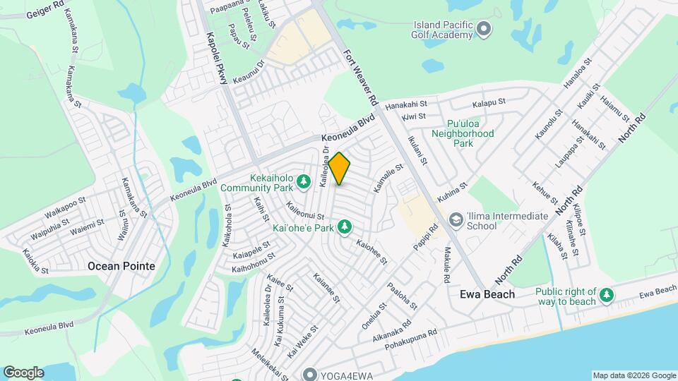 91-1050-1050 Kaihanupa St Map and Location Details