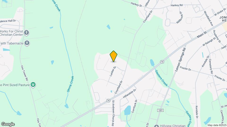 2620 Lanlier Dr Map and Location Details