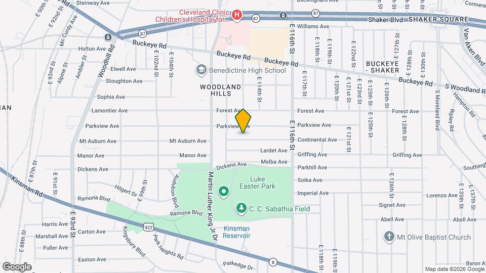 11209 Continental Ave Map and Location Details