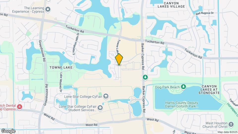 9521 Towne Lake Pkwy Map and Location Details
