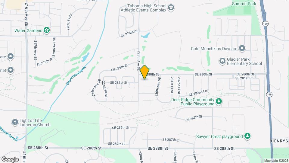 22913 SE 280th Pl Mapa y Detalles de la Ubicación