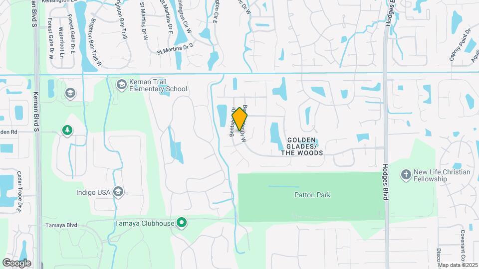 2462 Bentwater Dr W Map and Location Details