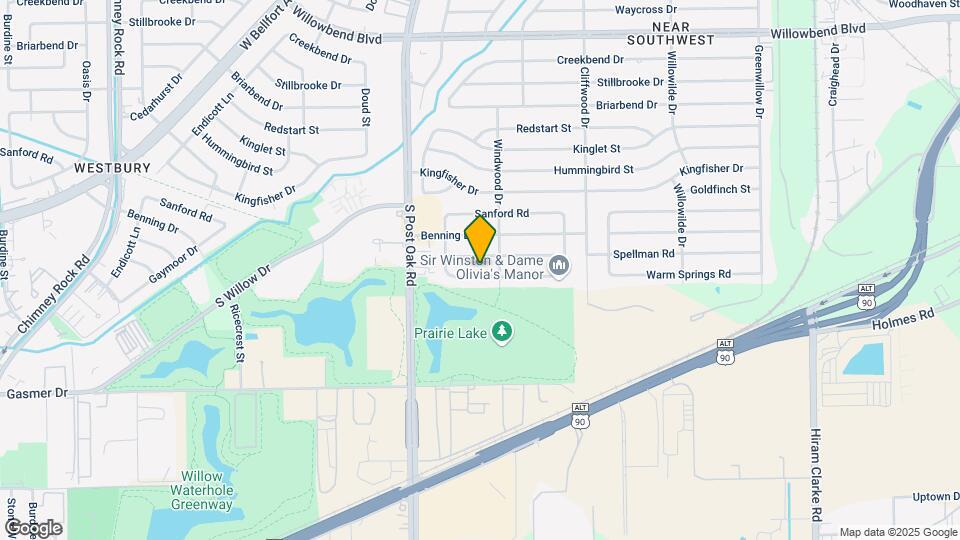 4814 Warm Springs Rd Map and Location Details