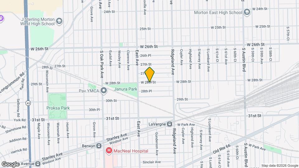 6514 28th St Map and Location Details