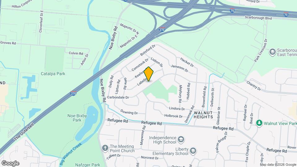 5008 Carbondale Dr Map and Location Details