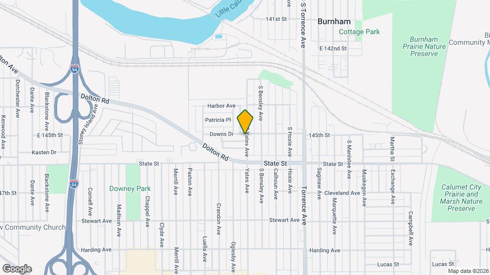 1601 Downs Dr Map and Location Details