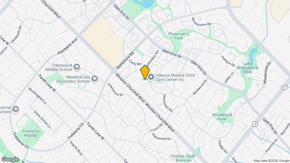 6482 Chaumont Crescent Map and Location Details