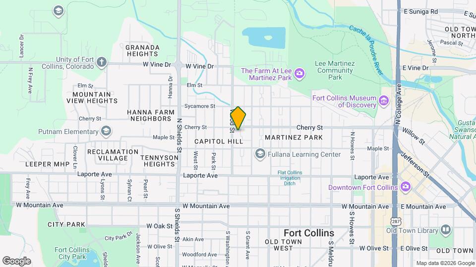 326 Wood St Map and Location Details