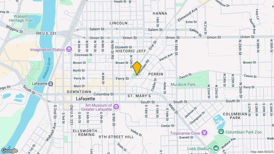 1312 Ferry St Map and Location Details