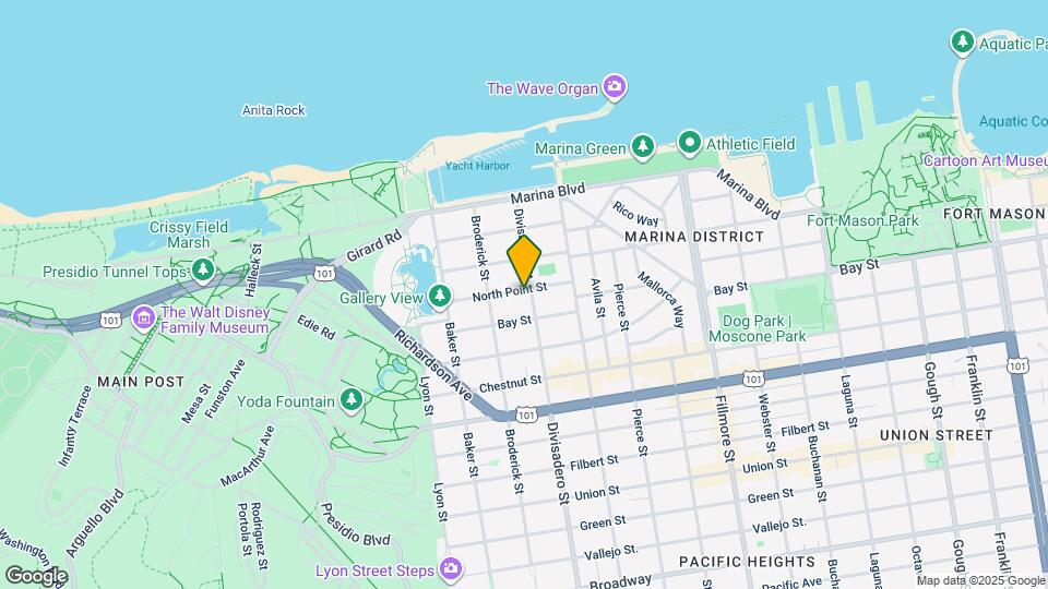 2205 North Point St Map and Location Details