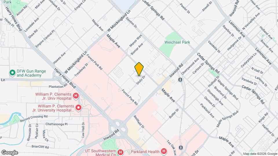 2407 Stutz Dr, Unit B2 Map and Location Details