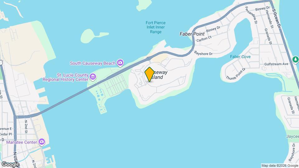 13 Harbour Isle Dr E Map and Location Details