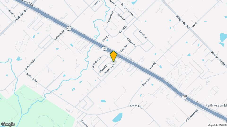 100 Walnut Dr Map and Location Details