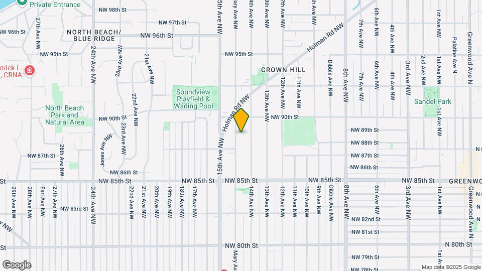 8724 Mary Ave NW Map and Location Details