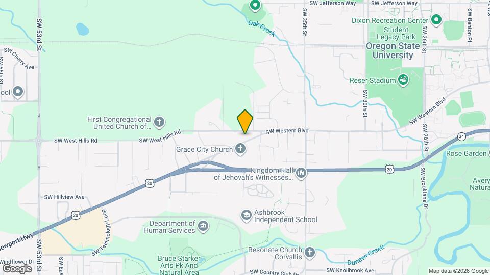 3905 SW Western Blvd Map and Location Details