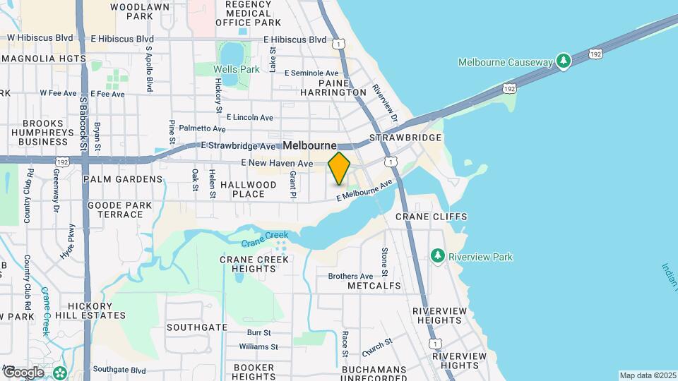 826 E Melbourne Ave Mapa y Detalles de la Ubicación