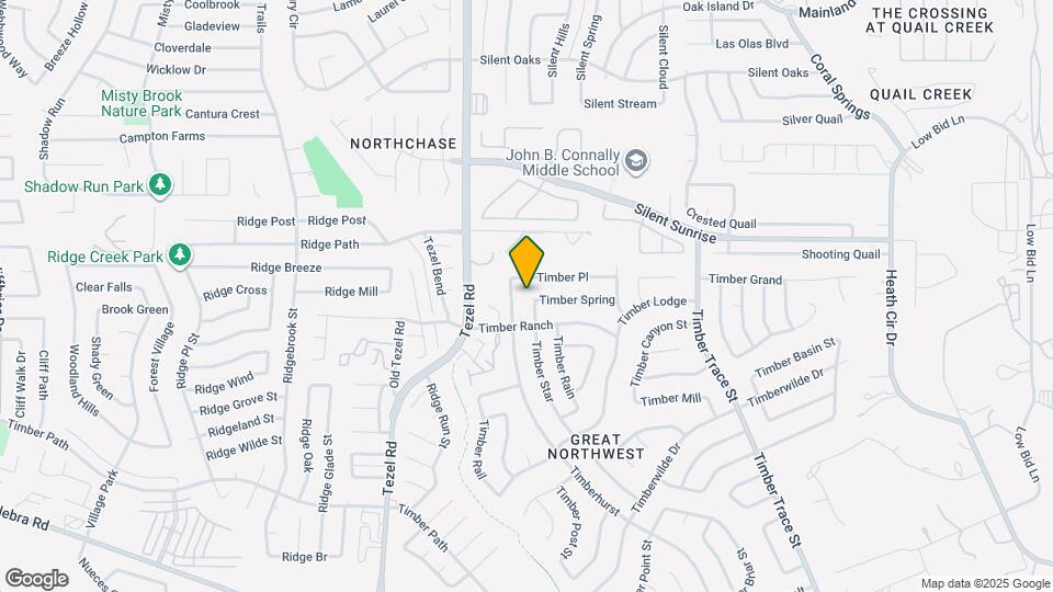 5823 Timber Star Map and Location Details