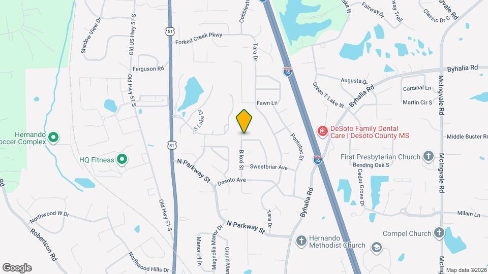 1324 Biloxi St Map and Location Details