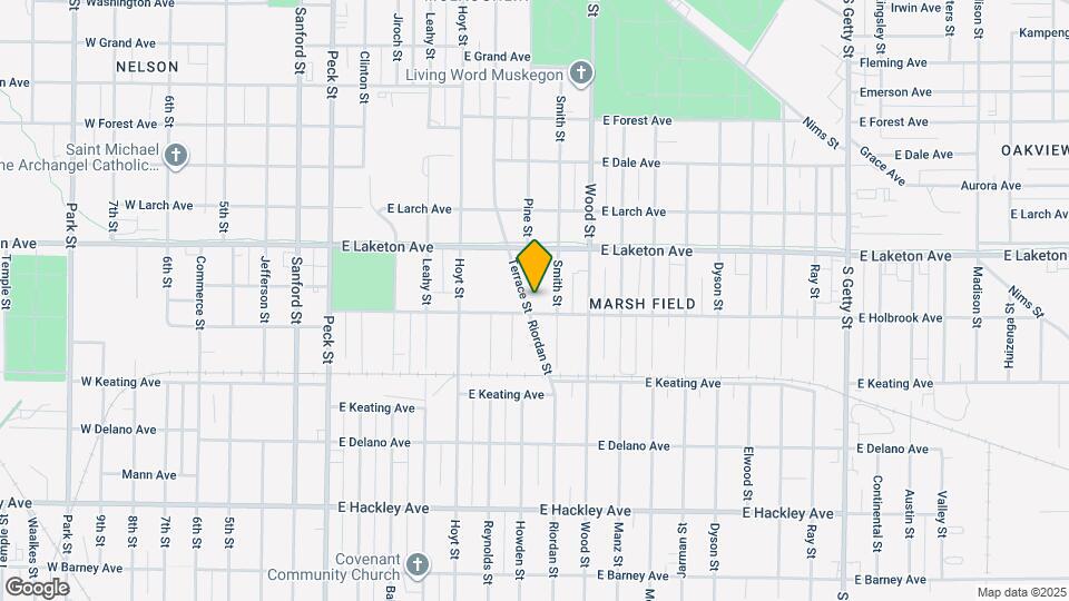 1882 Terrace St Map and Location Details