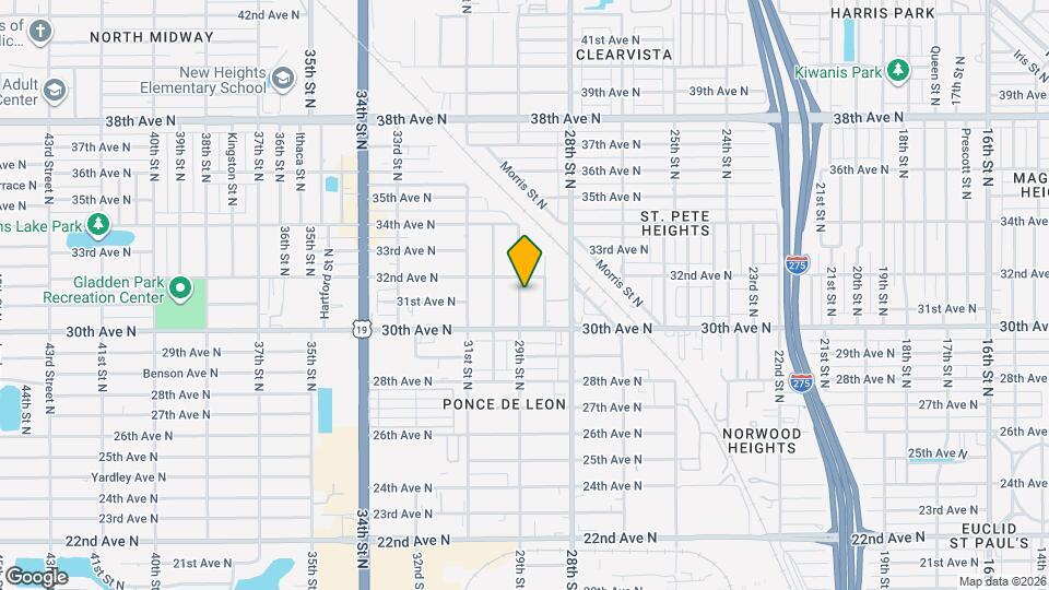 3101 29th St N Mapa y Detalles de la Ubicación