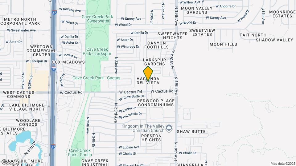 12231 N 21st Ave Map and Location Details