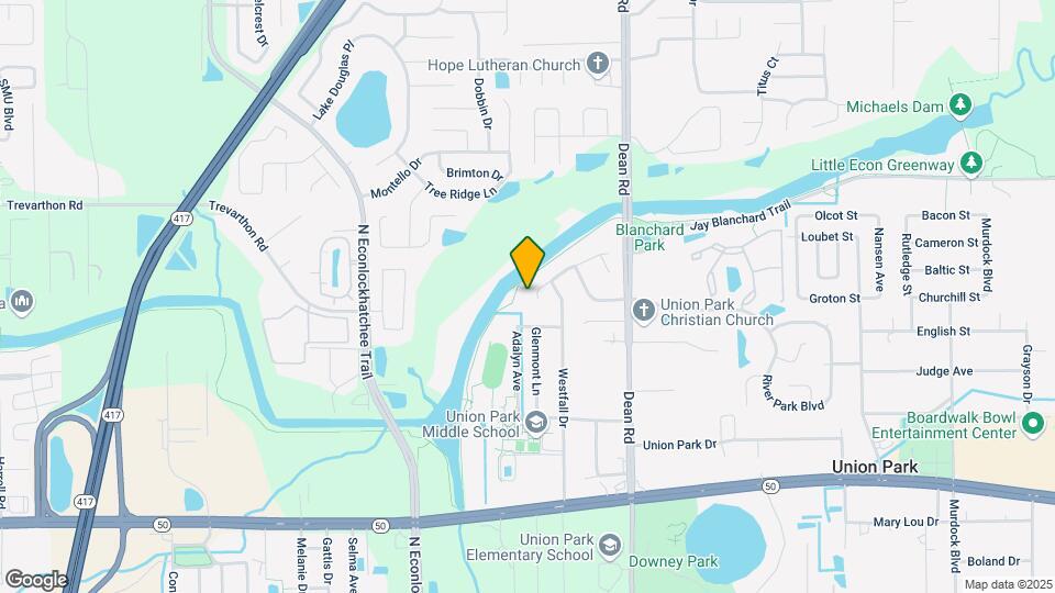 9809 Lancewood St Map and Location Details