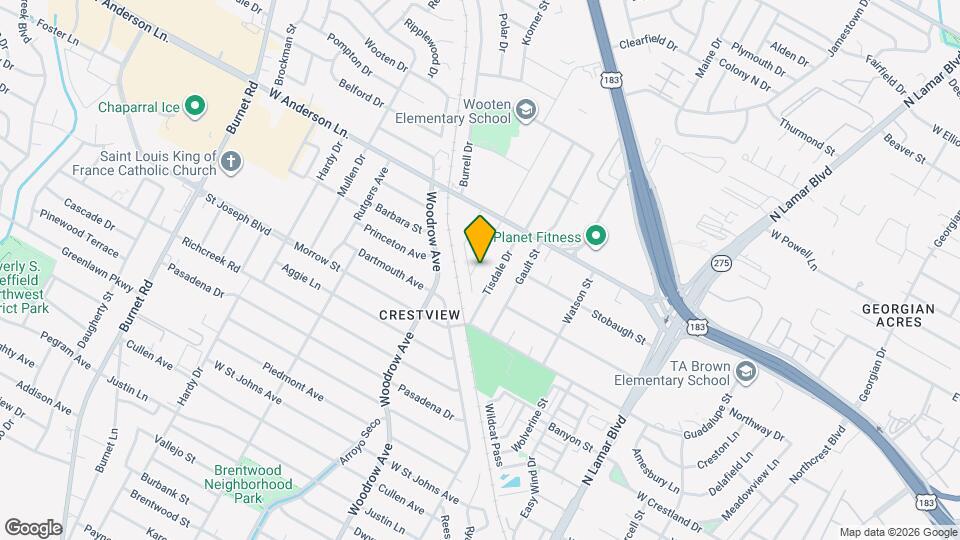 7705 Lazy Ln Map and Location Details