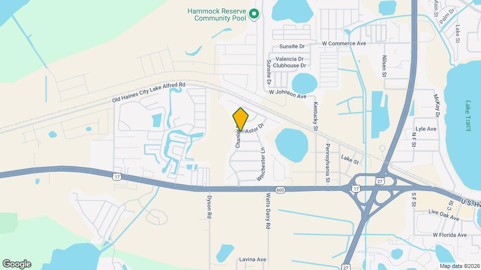 601 Astor Dr Map and Location Details