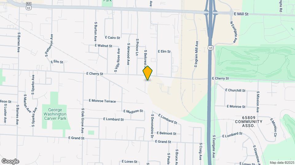 620 S Belcrest Ave Map and Location Details