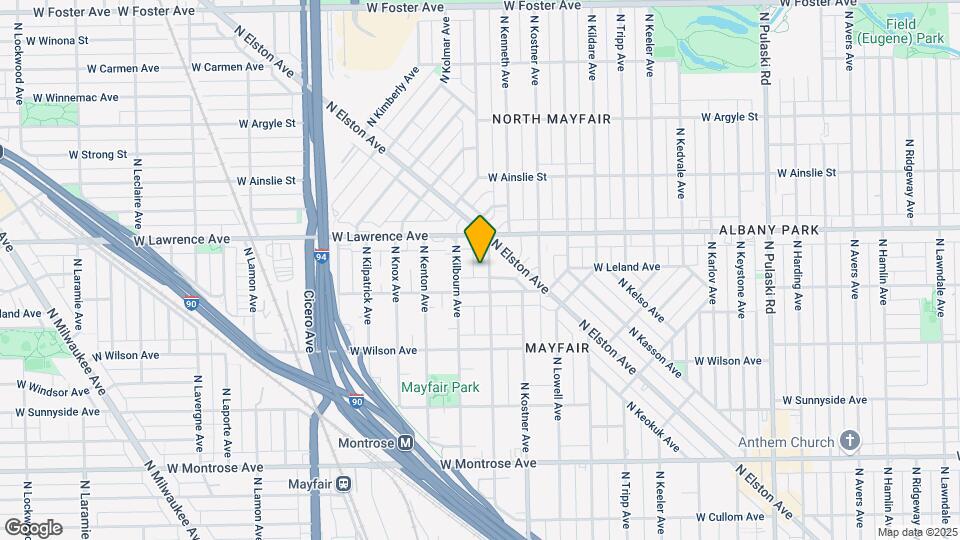 4720 N Kenneth Ave Map and Location Details