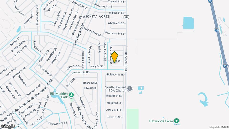 1623 Espejo St SE Map and Location Details