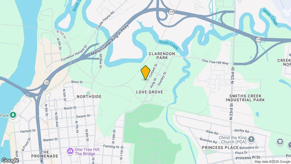 1315 Corbett St Map and Location Details