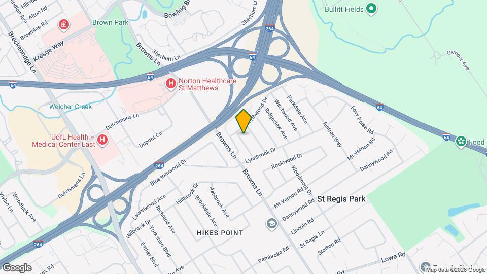 2403 Silverbrook Ave Map and Location Details