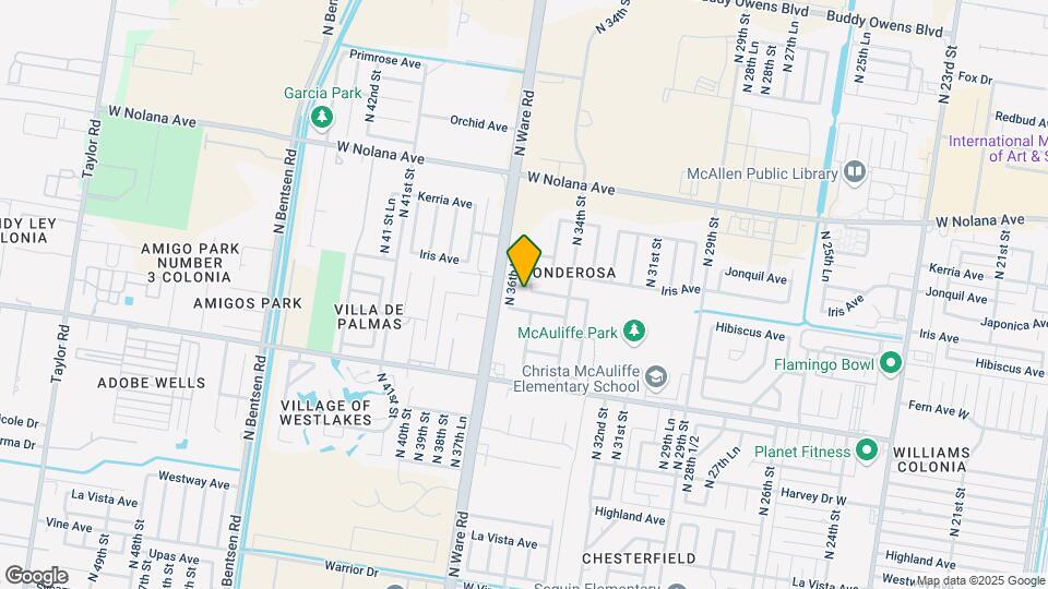 3317 N 36th St Mapa y Detalles de la Ubicación