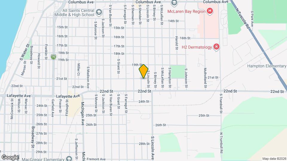 1700 21st St Map and Location Details