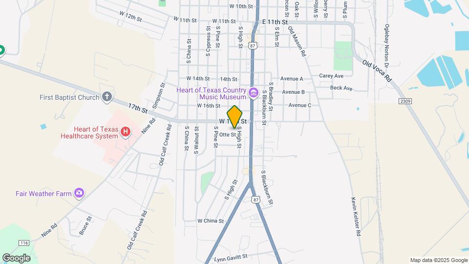 Bel-Aire Manor Apartments Map and Location Details