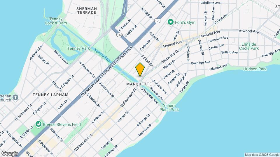 1626 Winnebago St Mapa y Detalles de la Ubicación