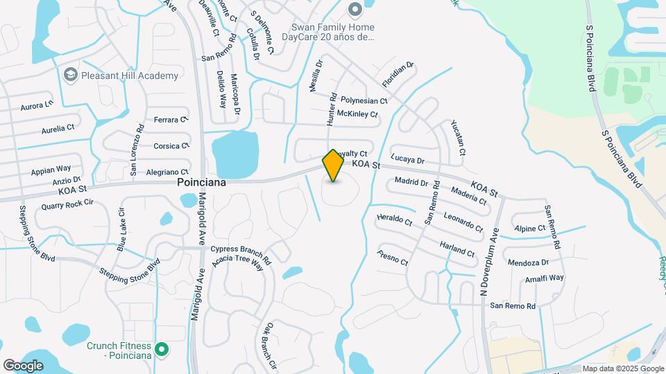 421 Hunter Cir Map and Location Details