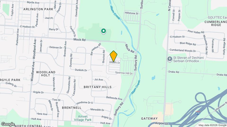 2623 Bloom Dr Map and Location Details