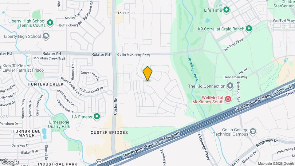 8712 Pine Valley Dr Map and Location Details