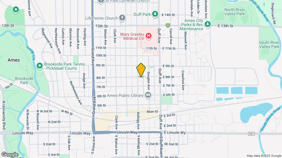720 Kellogg Ave Map and Location Details