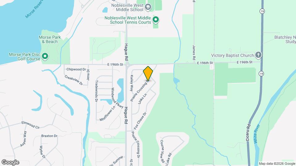 19516 Prairie Crossing Dr Map and Location Details