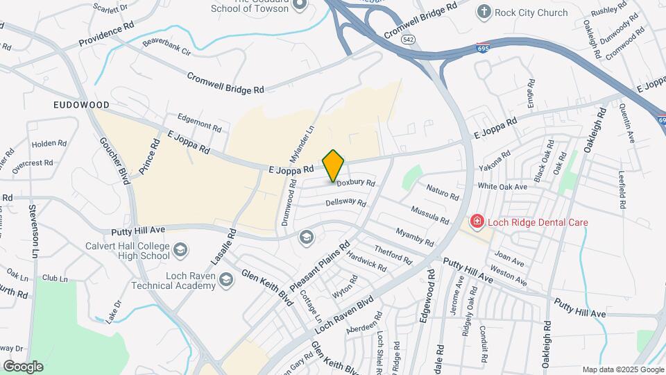 1541 Doxbury Rd Map and Location Details